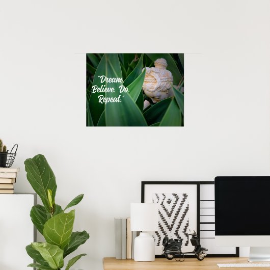 Motivatie Poster Boeddha (Thuiskantoor)