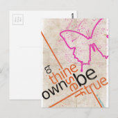Motivatie Poster Briefkaart (Voorkant / Achterkant)