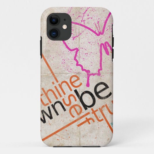 Motivatie Poster Case-Mate iPhone Case (Achterkant)