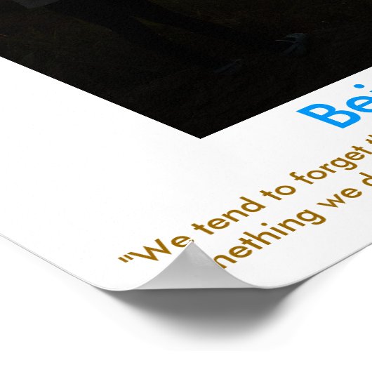 Motivatie poster HAPPY (Hoek)