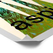 motivatie poster kunstvogel abstract modern (Hoek)