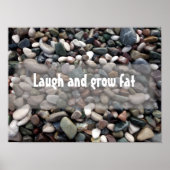 Motivatie poster lachen en vet verbouwen (Voorkant)