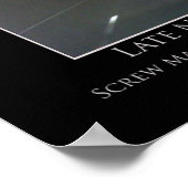 Motivatie Poster late nachtoverdrachten (Hoek)