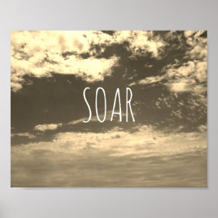 motivatie poster lucht en wolken