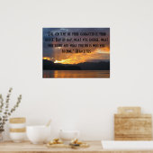 Motivatie Poster met citaat van Heraclitus (Keuken)