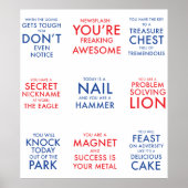 Motivatie poster om schimmelheid te inspireren (Voorkant)