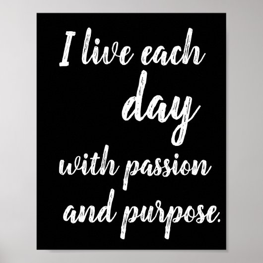 Motivatie poster passie poster (Voorkant)