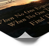 Motivatie-poster Poster (Hoek)