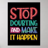 Motivatie Poster prijsopgave (Voorkant)