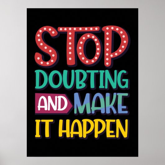 Motivatie Poster prijsopgave (Voorkant)