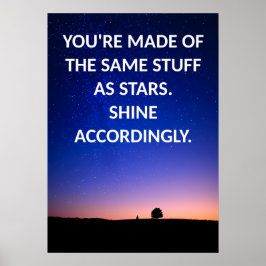 Motivatie Poster prijsopgave