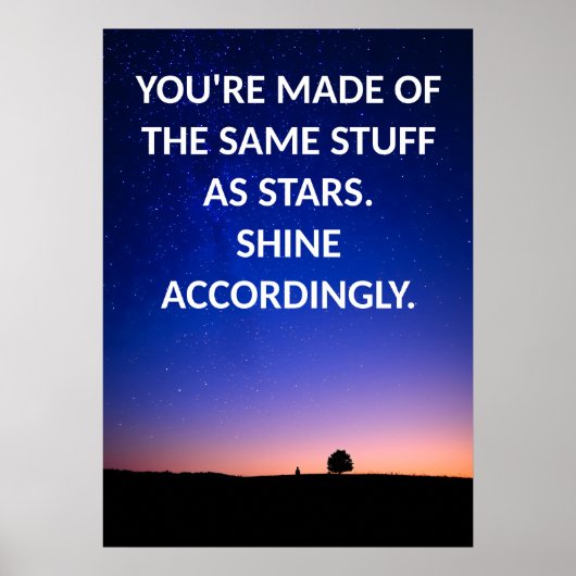 Motivatie Poster prijsopgave (Voorkant)