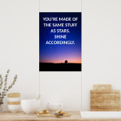 Motivatie Poster prijsopgave (Keuken)