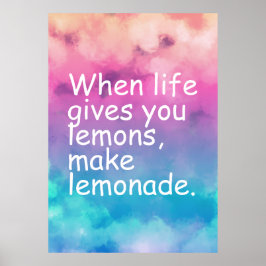 Motivatie Poster prijsopgave