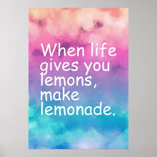 Motivatie Poster prijsopgave (Voorkant)