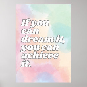 Motivatie Poster prijsopgave