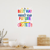 Motivatie Poster regenboogklaslokaal (Keuken)