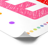 Motivatie Poster regenboogklaslokaal (Hoek)