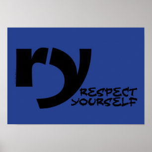 Motivatie Poster - respect voor uzelf