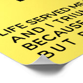 Motivatie Poster, Sterkte sterke vrouw Poster (Hoek)