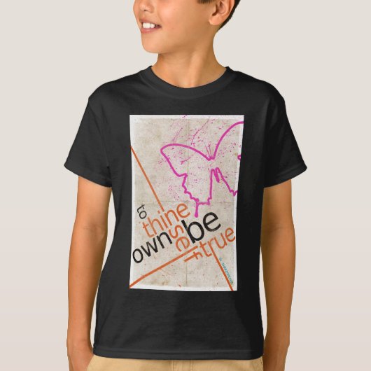 Motivatie Poster T-shirt (Voorkant)
