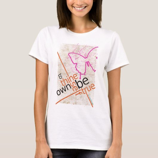 Motivatie Poster T-shirt (Voorkant)