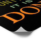 Motivatie Poster van de Citaat van de Mogelijkheid (Hoek)