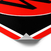 Motivatie Poster van Teamwork Wins Games (Hoek)