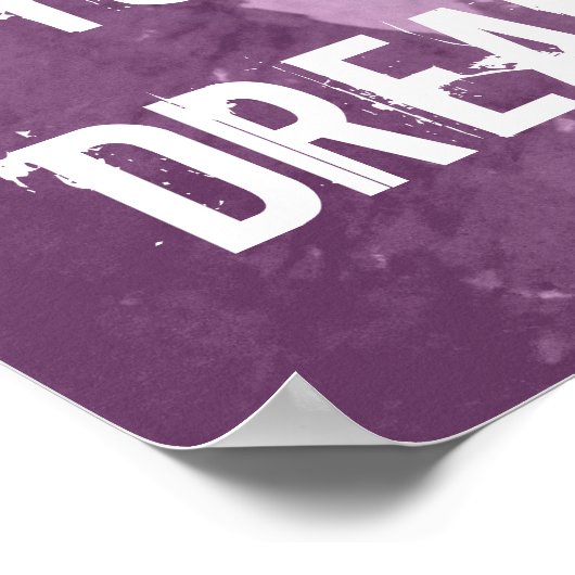 Motivatie poster | Volg uw dromen (Hoek)