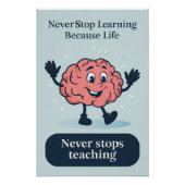 Motivatie Poster voor docenten en studenten (Voorkant)