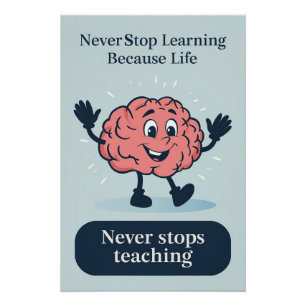 Motivatie Poster voor docenten en studenten