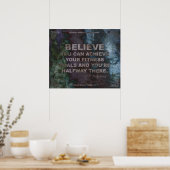 Motivatie Poster voor Fitness Quote #025 (Keuken)