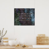 Motivatie Poster voor Fitness Quote #036 (Keuken)