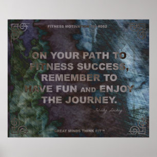 Motivatie Poster voor Fitness Quote #052
