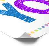 Motivatie Poster voor hard werken (Hoek)