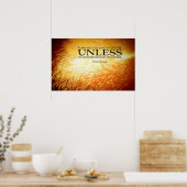 Motivatie Poster voor hard werken afdrukken (Keuken)