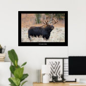 Motivatie Poster voor Moose and Squirrel "TEAMWORK (Thuiskantoor)