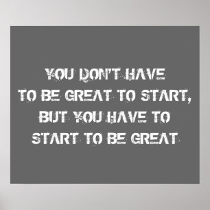 Motivatie Poster voor resultaat