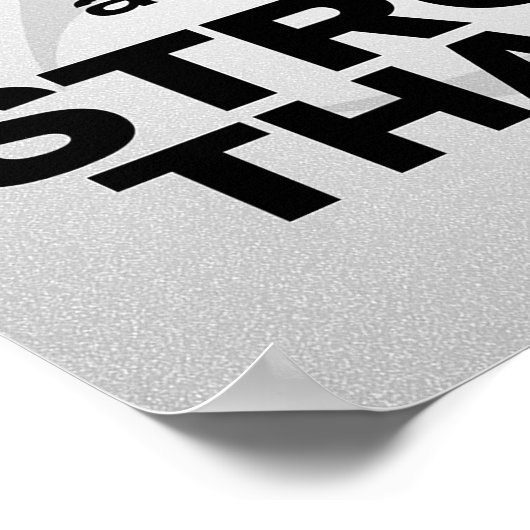 Motivatie Poster voor resultaat (Hoek)