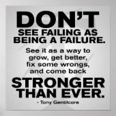 Motivatie Poster voor resultaat (Voorkant)