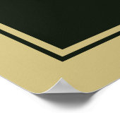 Motivatie poster voor succes en waarde (Hoek)