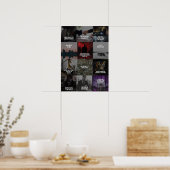 Motivatie Poster voor succesvolle en verrijkte com (Keuken)