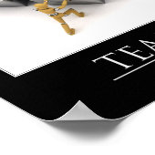 Motivatie Poster voor teamwerk (Hoek)