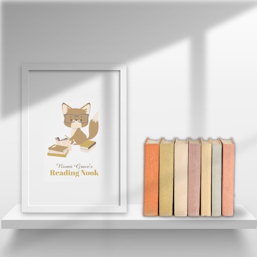 Motivatie Poster Woodland Fox