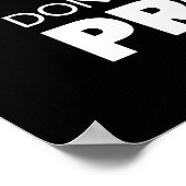 Motivatie - Praat niet, doe aan - Succes Poster (Hoek)