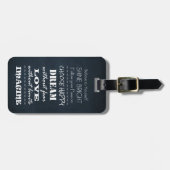 Motivatie prijsbindingen bagagelabel (Voorkant horizontaal)