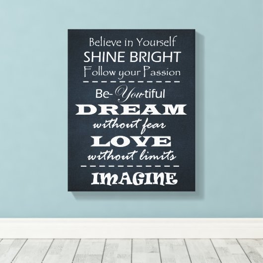 Motivatie prijsbindingen canvas afdruk (Insitu (Houten vloer))