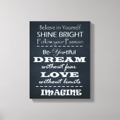 Motivatie prijsbindingen canvas afdruk (Voorkant)