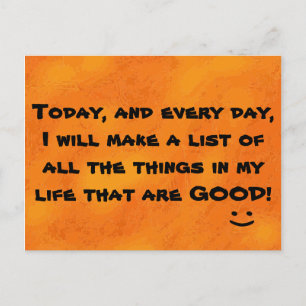 Motivatie prijsopgave afdrukken Oranje Briefkaart