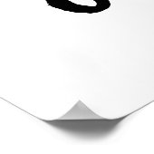 Motivatie prijsopgave alleen voor goede vibes poster (Hoek)